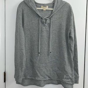 Micheal Kors women’s long sleeve hooded top - size XL